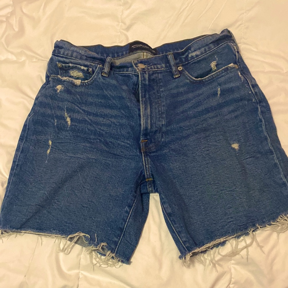 Jean shorts from Abercrombie and Fitch